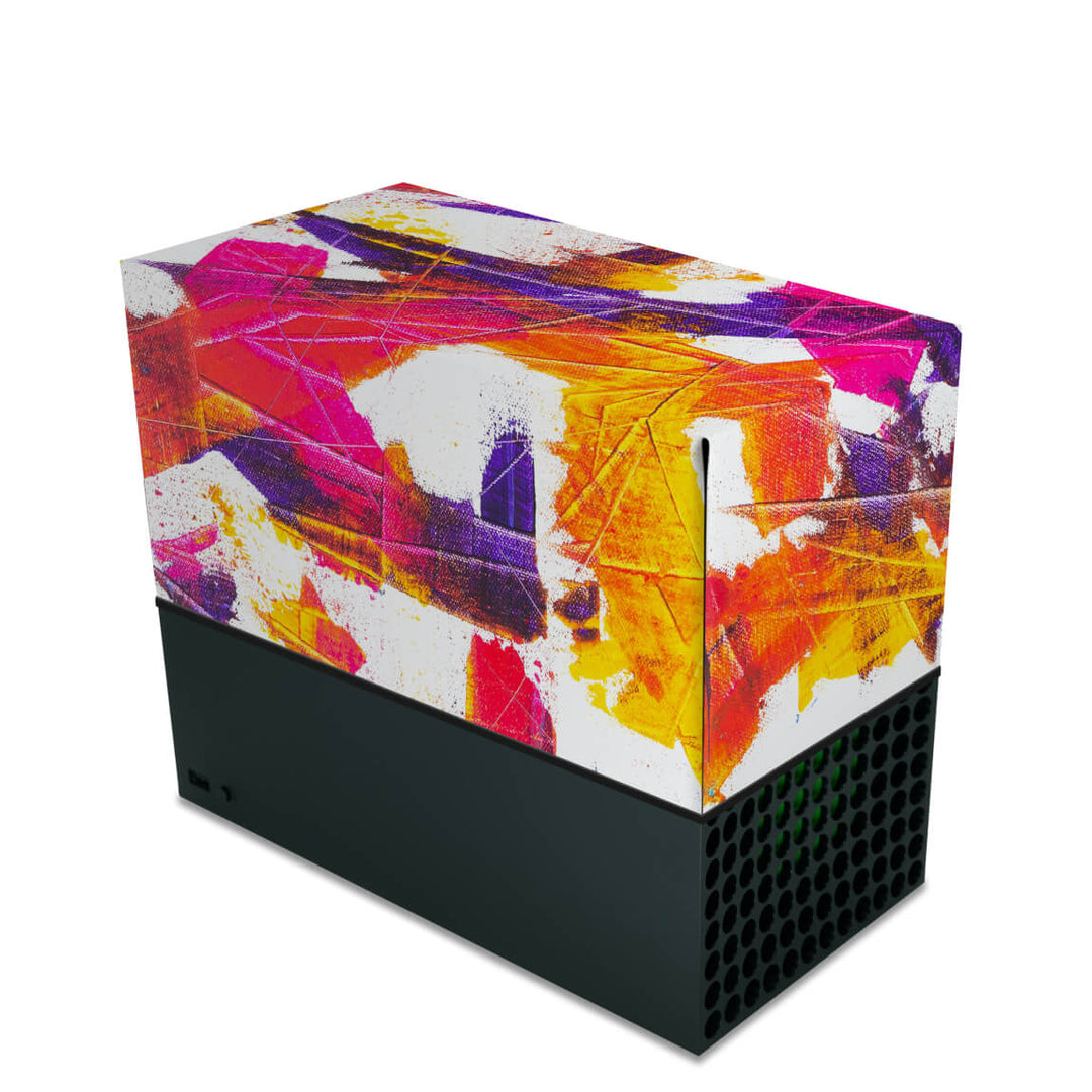 Capa Anti Poeira Xbox Series X Horizontal - Abstrato #103 - Pop Arte Skins