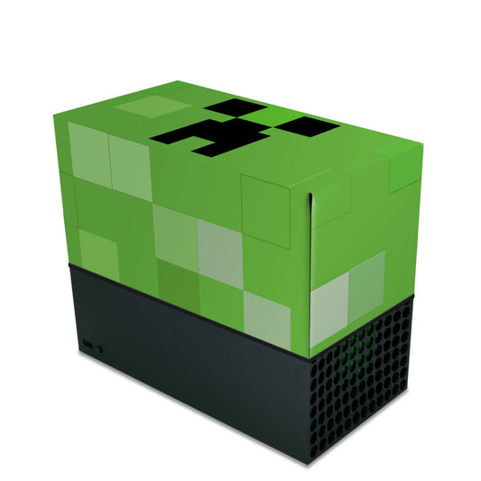 Capa Xbox Series X Anti Poeira Horizontal - Creeper Minecraft