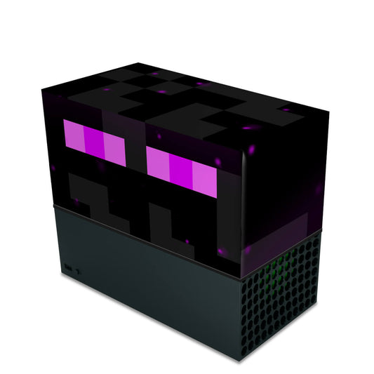 Capa Xbox Series X Anti Poeira Horizontal - Minecraft Enderman