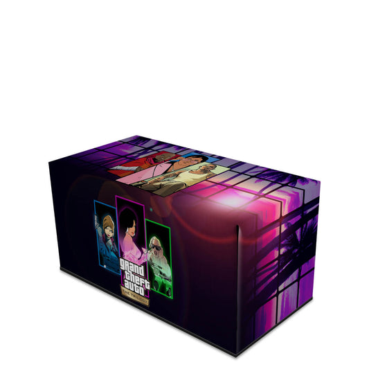 Capa Xbox Series X Anti Poeira Horizontal - GTA The Trilogy