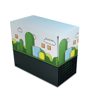 Capa Anti Poeira Xbox Series X Horizontal - Super Mario Bros - Pop Arte Skins