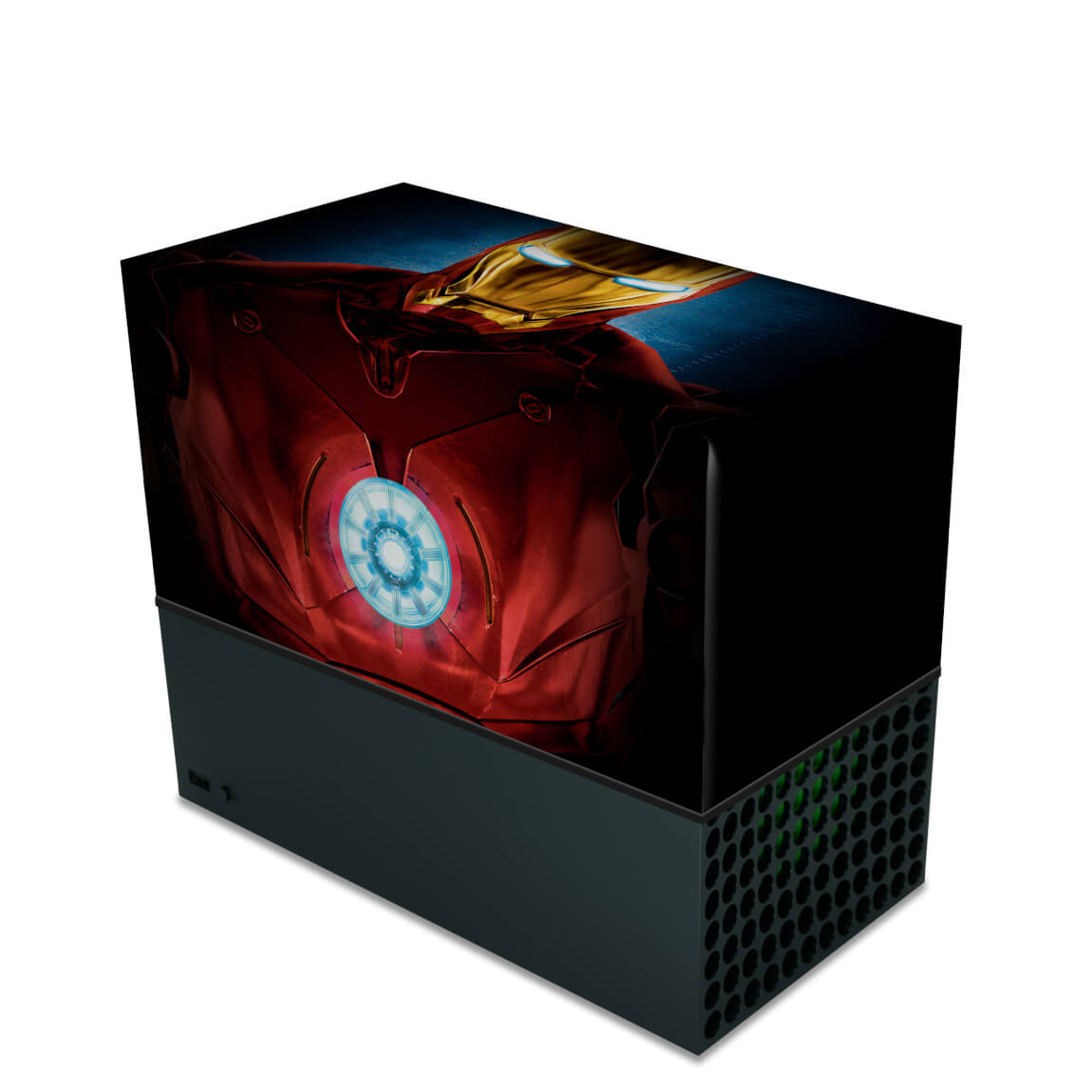 Capa Anti Poeira Xbox Series X Horizontal - Iron Man Homem De Ferro