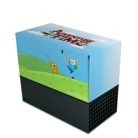 Capa Xbox Series X Anti Poeira Horizontal - Hora de Aventura