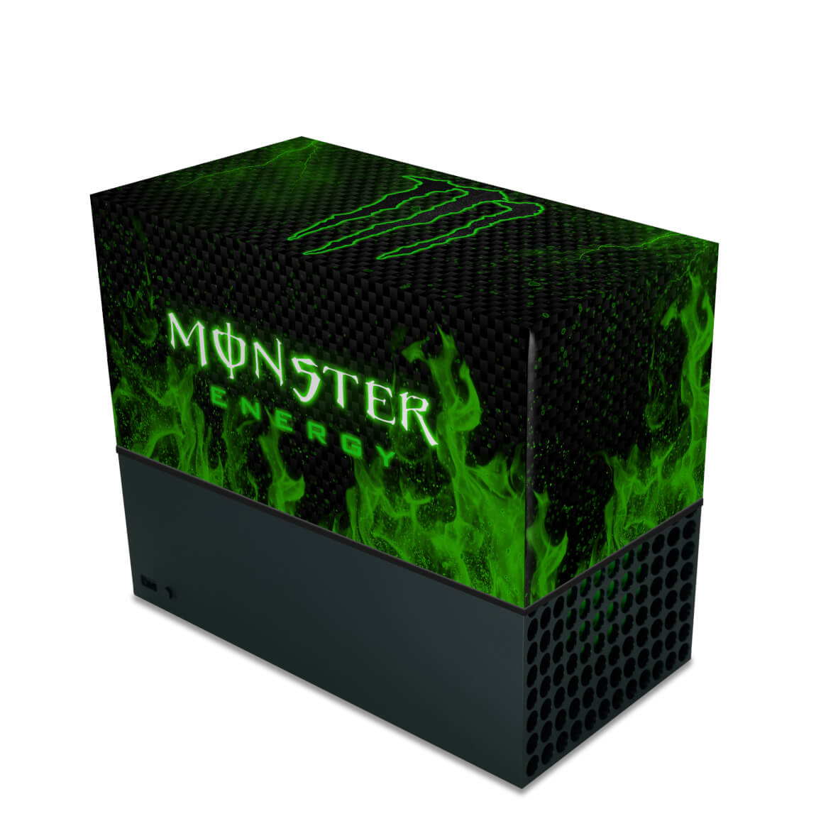 Capa Anti Poeira Xbox Series X Horizontal - Monster Energy Drink