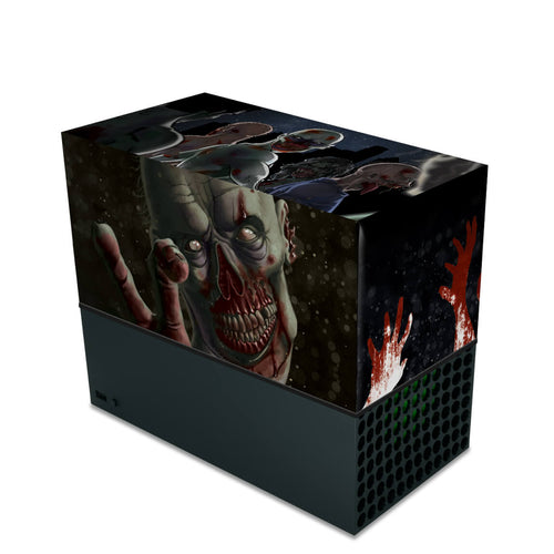 Capa Anti Poeira Xbox Series X Horizontal - Zombie Zumbi The Walking