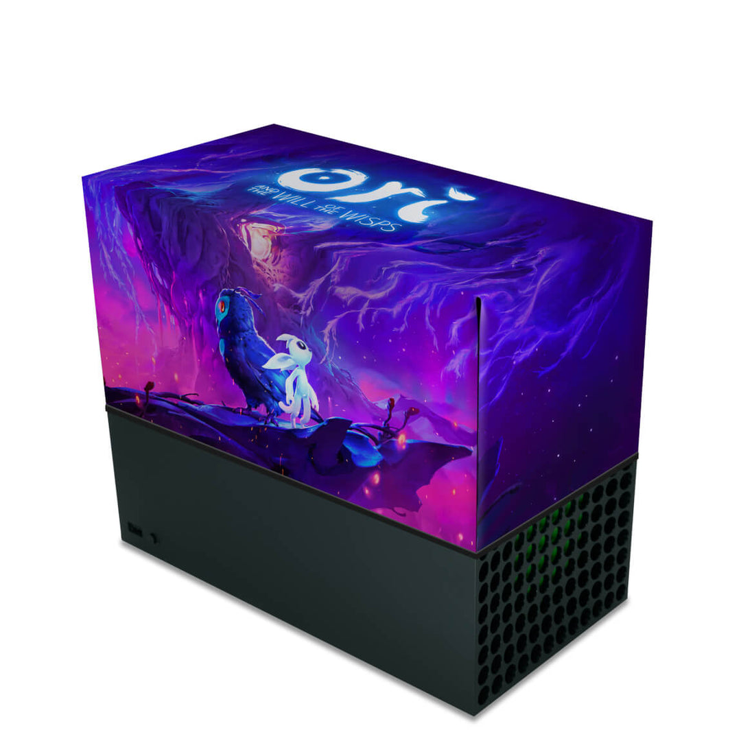 Capa Anti Poeira Xbox Series X Horizontal - Ori and the Will of the Wisps - Pop Arte Skins