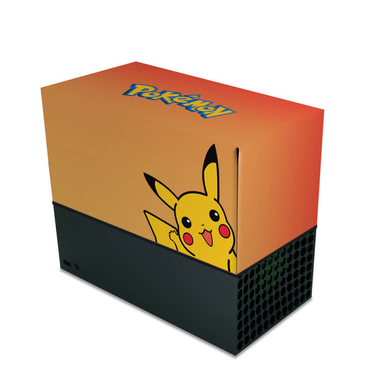 Capa Xbox Series X Anti Poeira Horizontal - Pokemon Pikachu