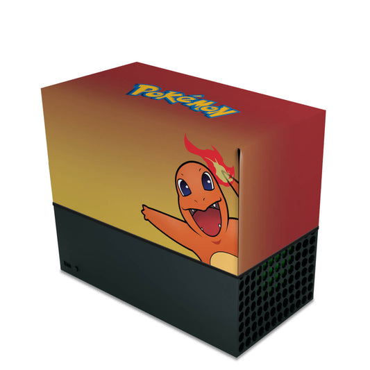 Capa Xbox Series X Anti Poeira Horizontal - Pokemon Charmander