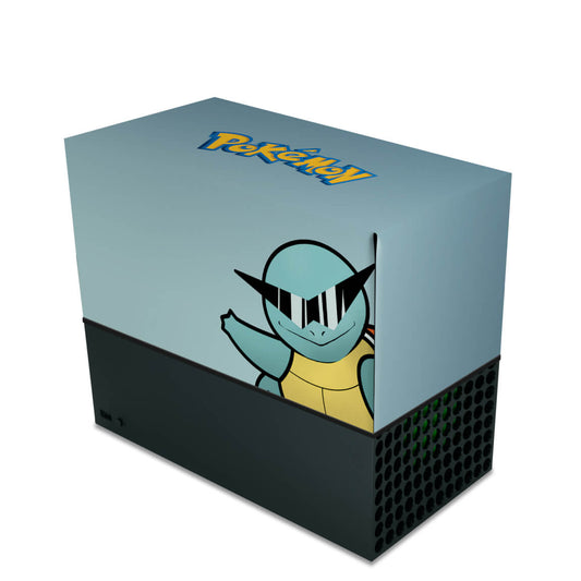 Capa Xbox Series X Anti Poeira Horizontal - Pokemon Squirtle