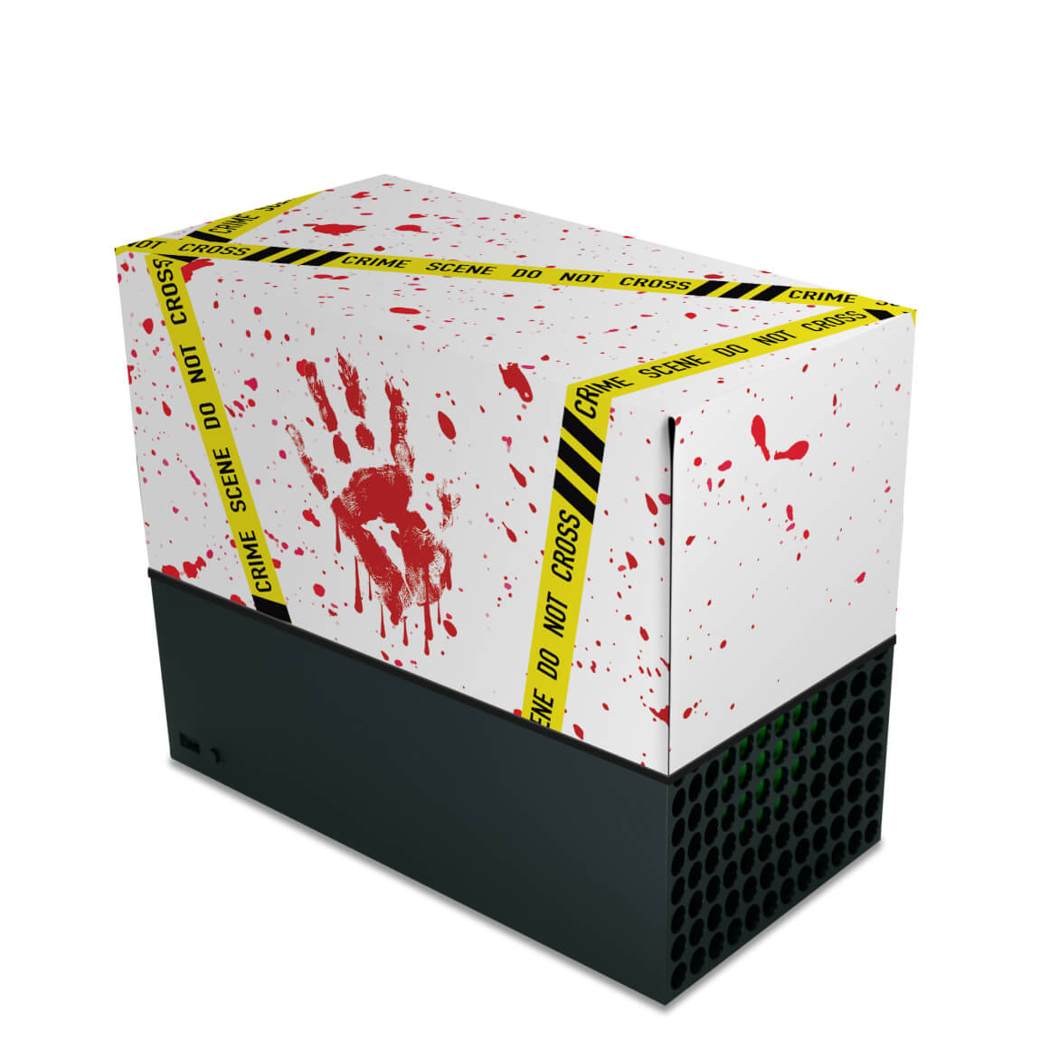 Capa Xbox Series X Anti Poeira Horizontal - Cena De Crime Scene