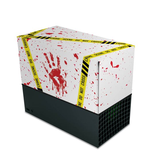 Capa Xbox Series X Anti Poeira Horizontal - Cena De Crime Scene