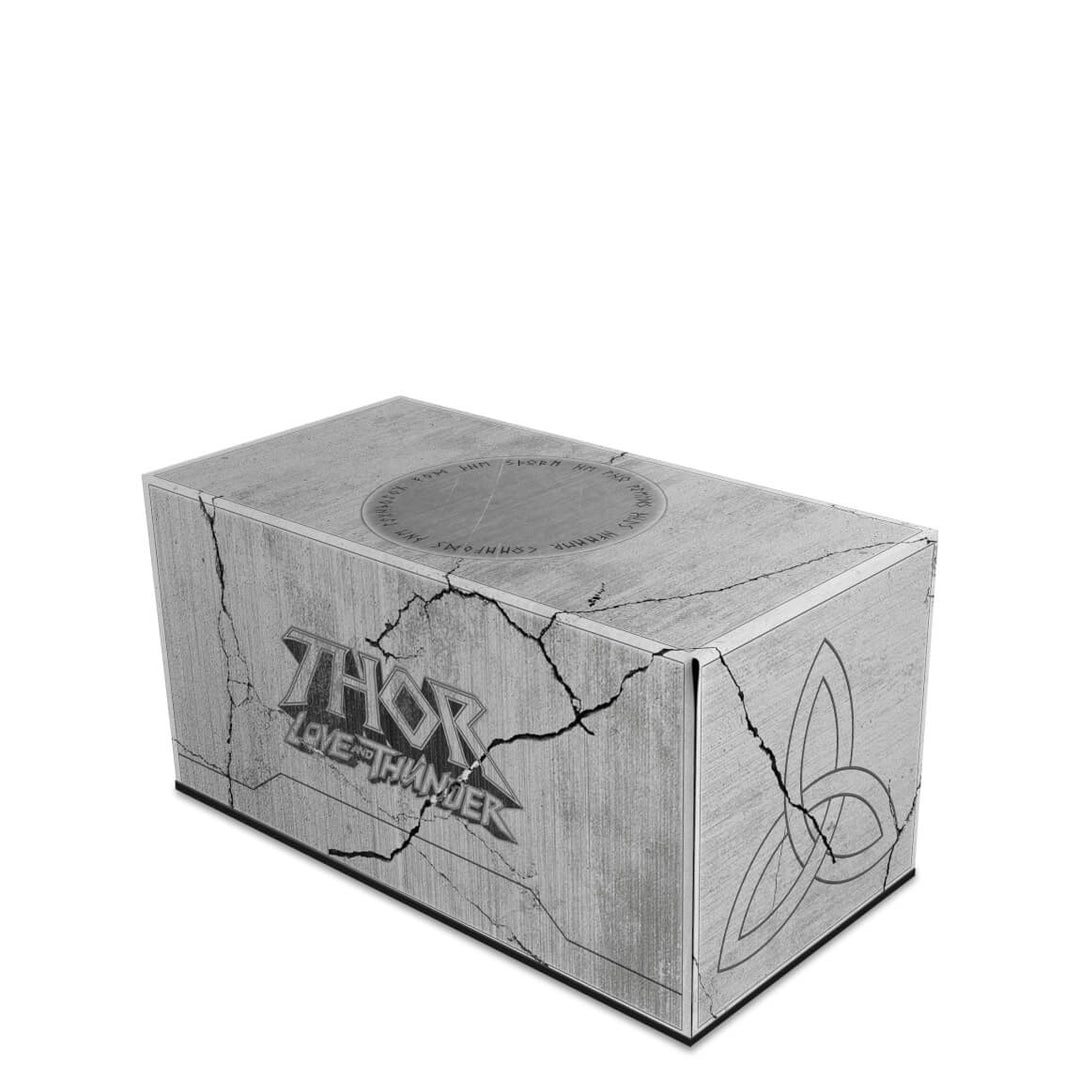 Capa Anti Poeira Xbox Series X Horizontal - Mjolnir Thor Amor e Trovão - Pop Arte Skins - foto 2