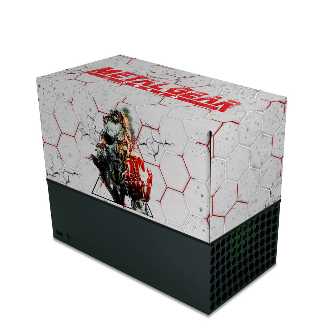 Capa Anti Poeira Xbox Series X Horizontal - Metal Gear Solid - Pop Arte Skins