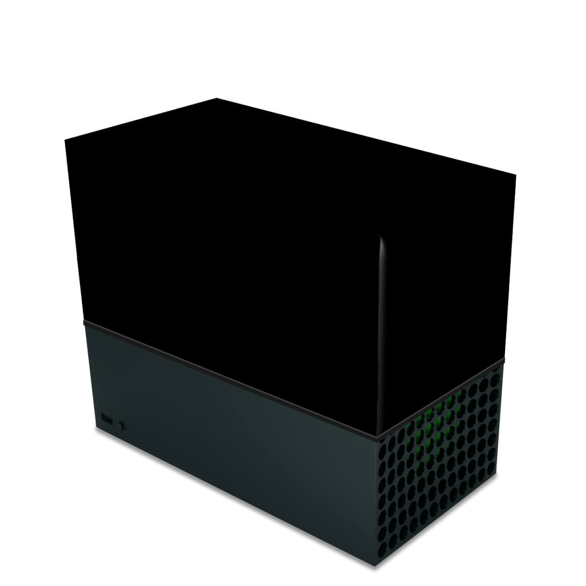 Capa Xbox Series X Anti Poeira Horizontal - Preta All Black