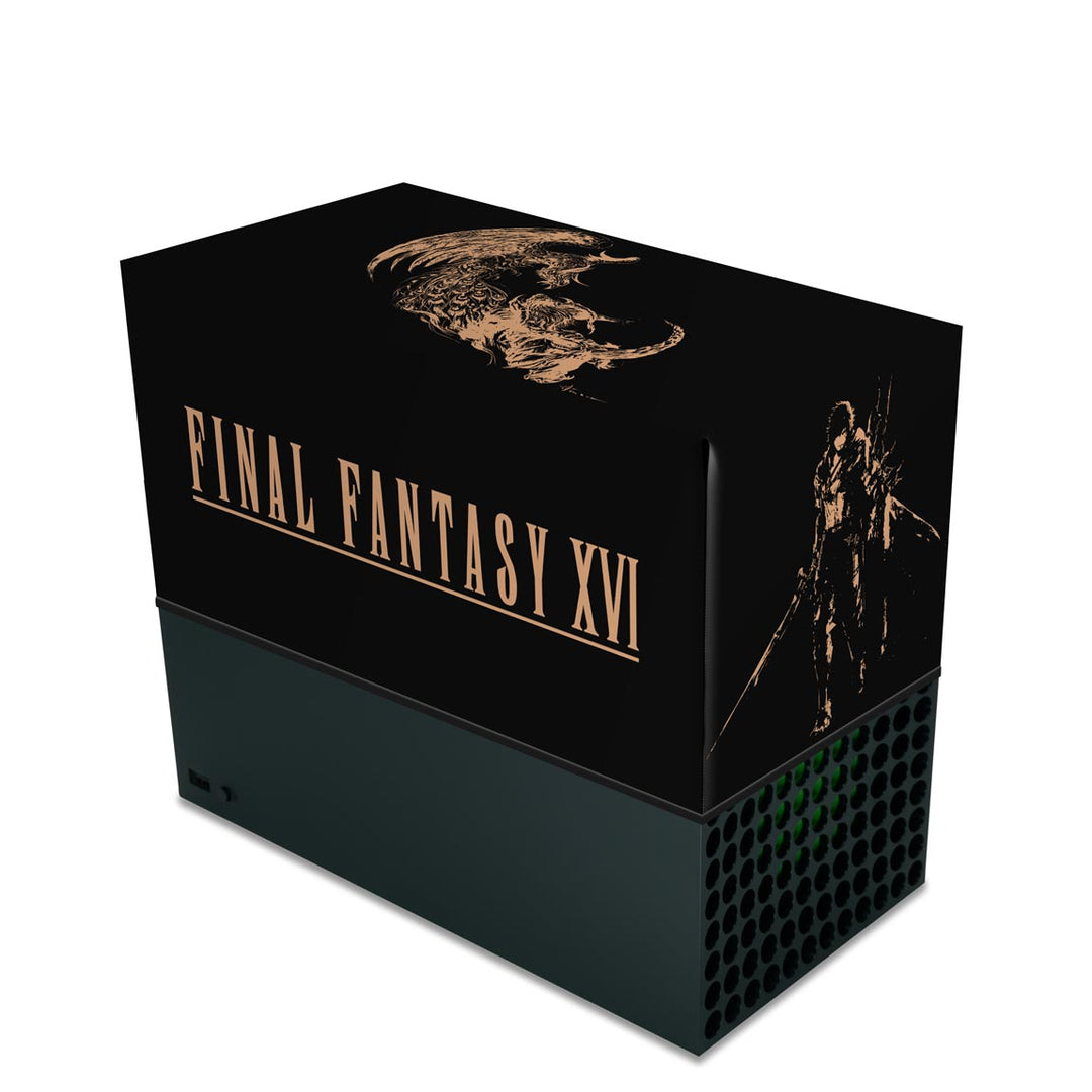 Capa Anti Poeira Xbox Series X Horizontal - Final Fantasy XVI Edition - Pop Arte Skins