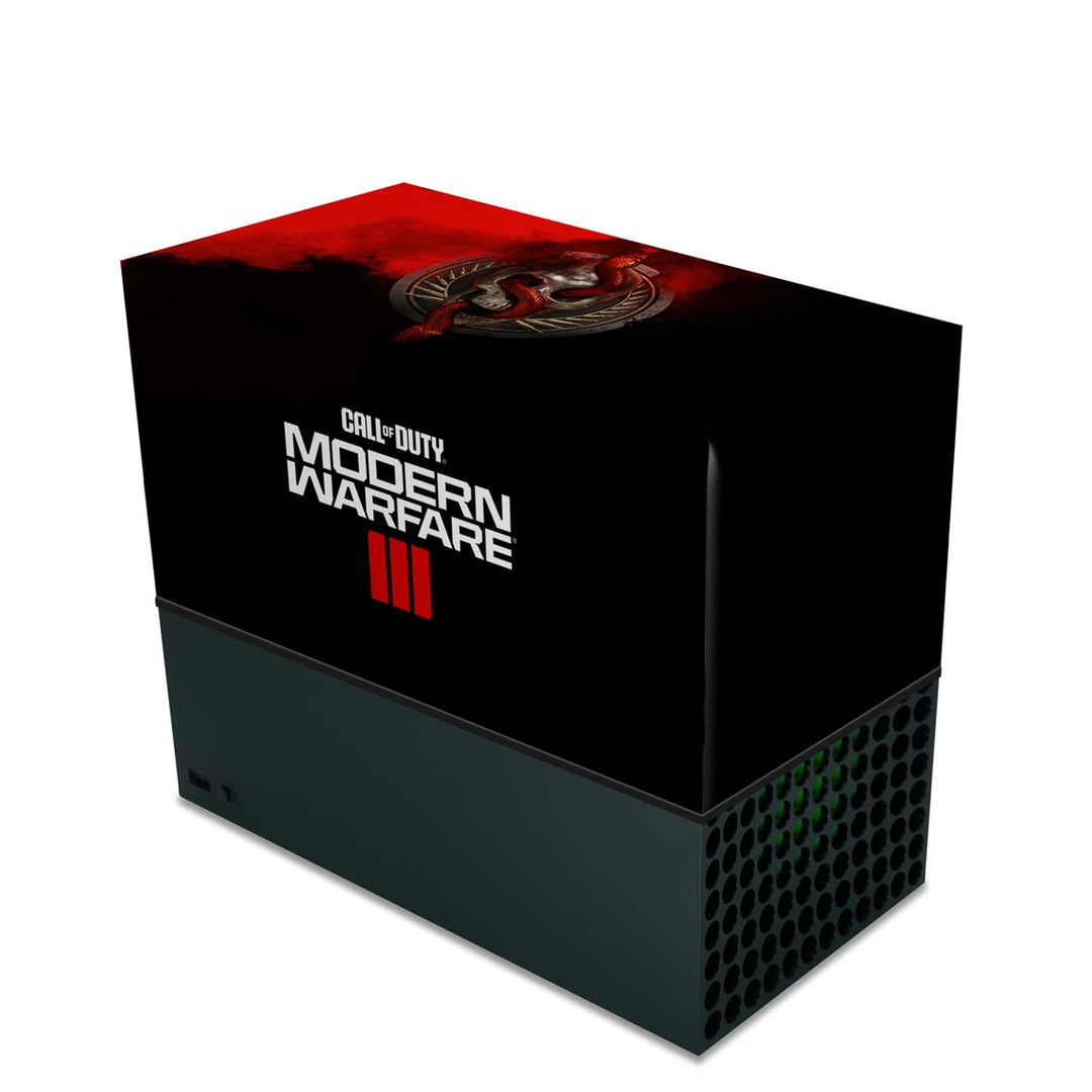 Capa Anti Poeira Xbox Series X Horizontal - Call Of Duty Modern Warfare III - Pop Arte Skins