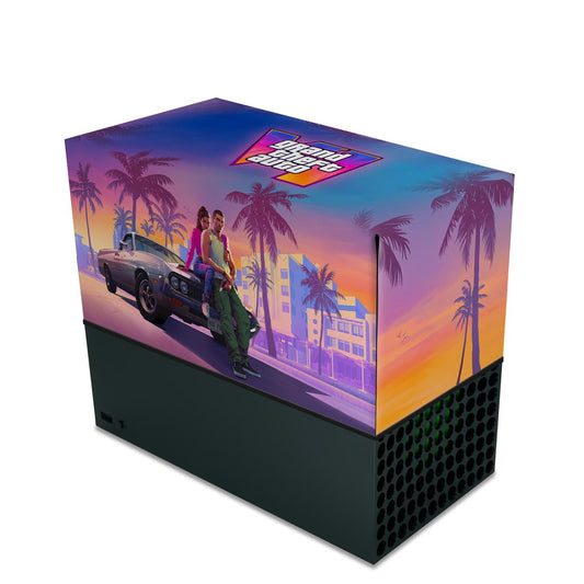 Capa Xbox Series X Anti Poeira Horizontal - GTA 6 VI