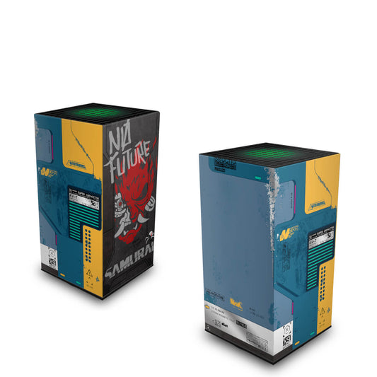 Xbox Series X Capa Anti Poeira Vertical - Cyberpunk 2077 Bundle