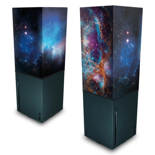 Xbox Series X Capa Anti Poeira Vertical - Universo Cosmos