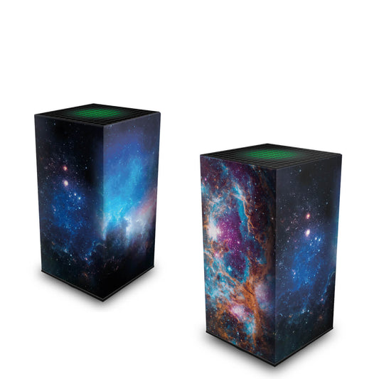 Xbox Series X Capa Anti Poeira Vertical - Universo Cosmos