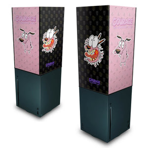 Capa Anti Poeira Xbox Series X Vertical - Coragem: O Cão Covarde - Pop Arte Skins