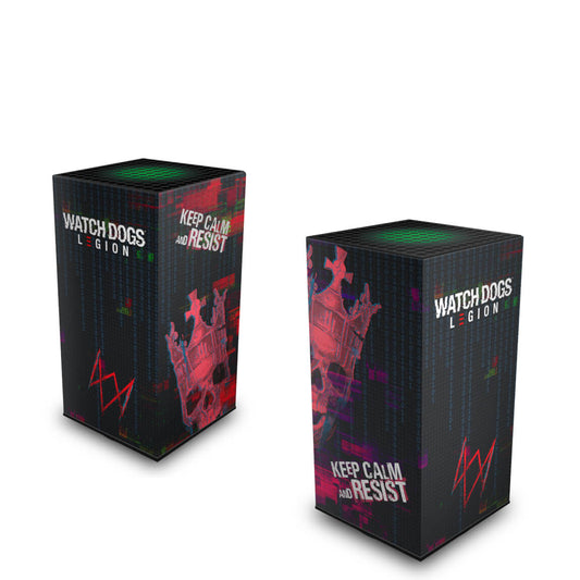 Xbox Series X Capa Anti Poeira Vertical - Watch Dogs Legion