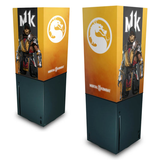 Xbox Series X Capa Anti Poeira Vertical - Mortal Kombat 11