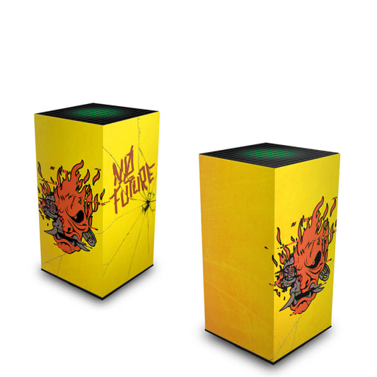 Xbox Series X Capa Anti Poeira Vertical - Cyberpunk 2077