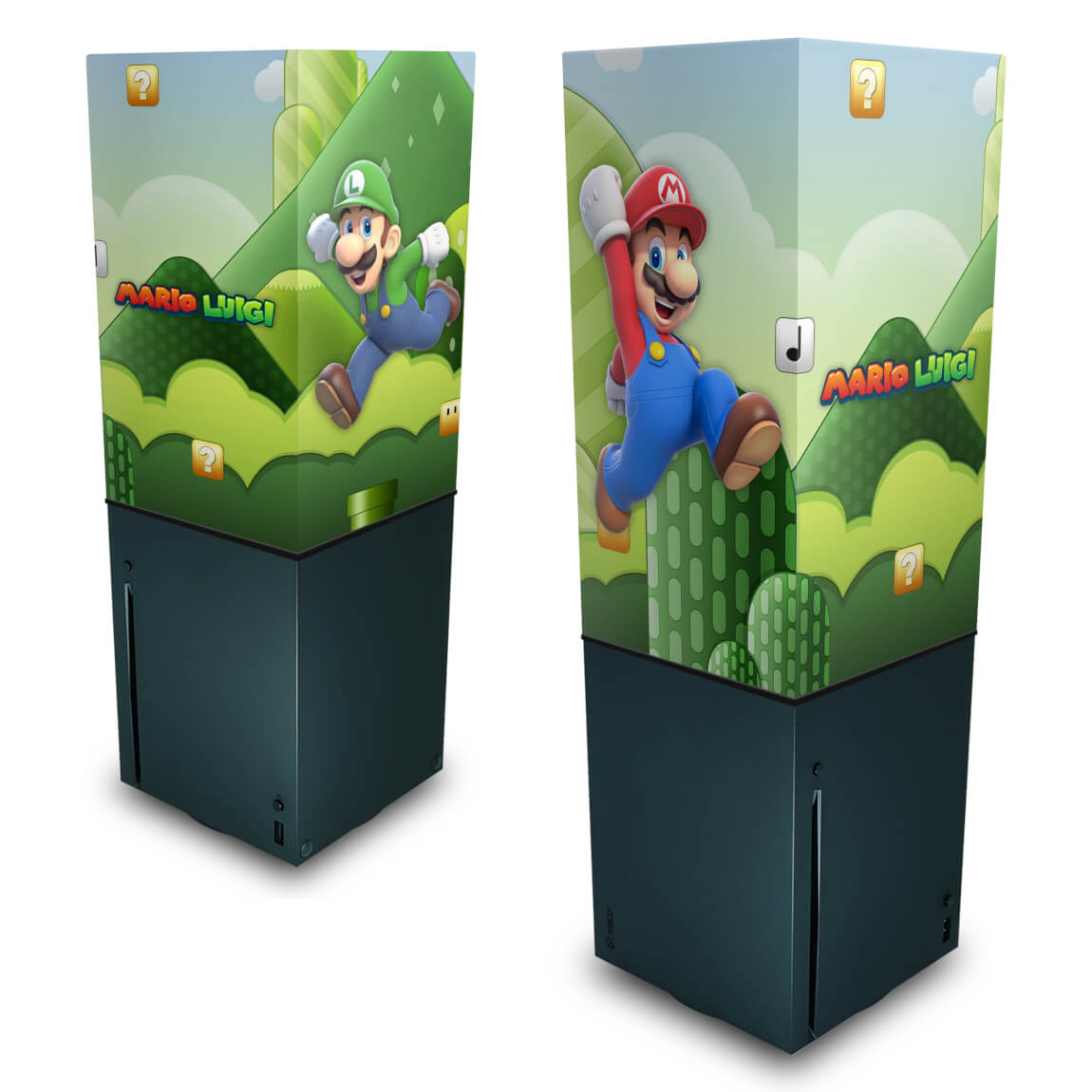 Xbox Series X Capa Anti Poeira Vertical - Super Mario