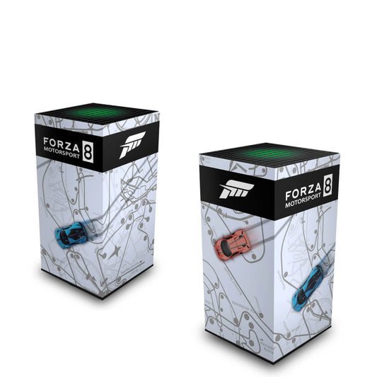 Xbox Series X Capa Anti Poeira Vertical - Forza Motor Sport 8