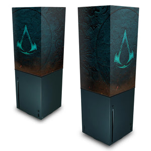 Capa Anti Poeira Xbox Series X Vertical - Assassin's Creed Valhalla - Pop Arte Skins