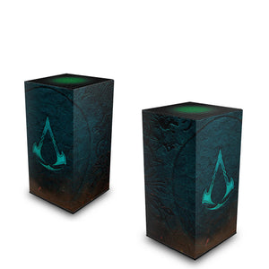 Capa Anti Poeira Xbox Series X Vertical - Assassin's Creed Valhalla - Pop Arte Skins - foto 2