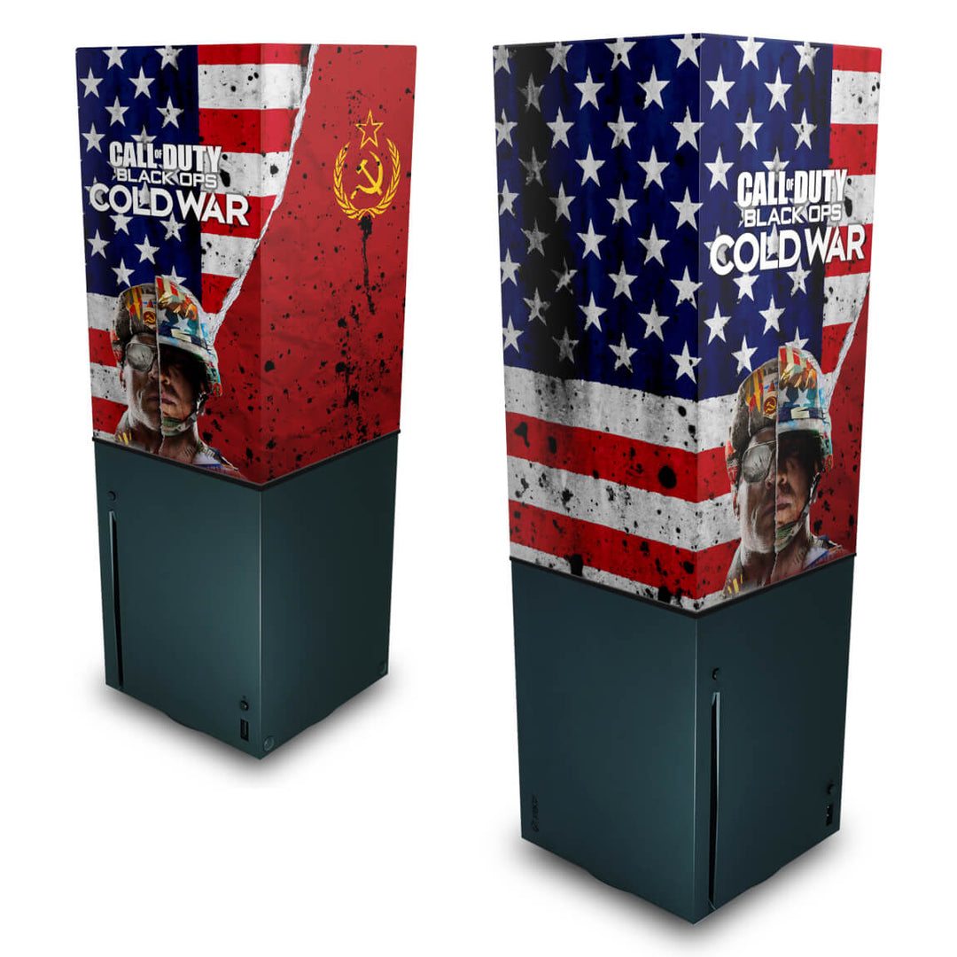 Capa Anti Poeira Xbox Series X Vertical - Call Of Duty Cold War - Pop Arte Skins