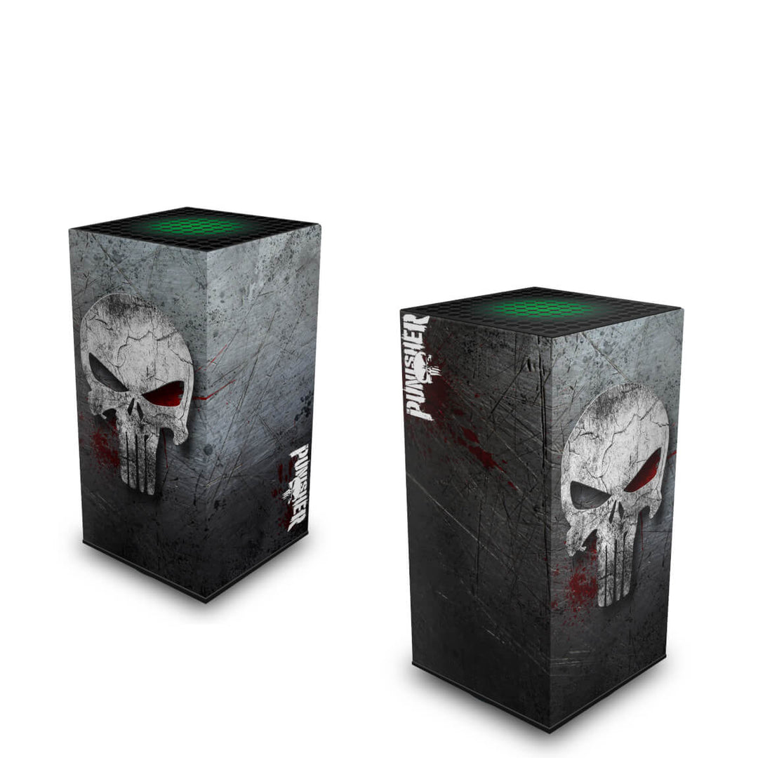Capa Anti Poeira Xbox Series X Vertical - The Punisher Justiceiro - Pop Arte Skins - foto 2