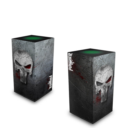 Xbox Series X Capa Anti Poeira Vertical - The Punisher Justiceiro