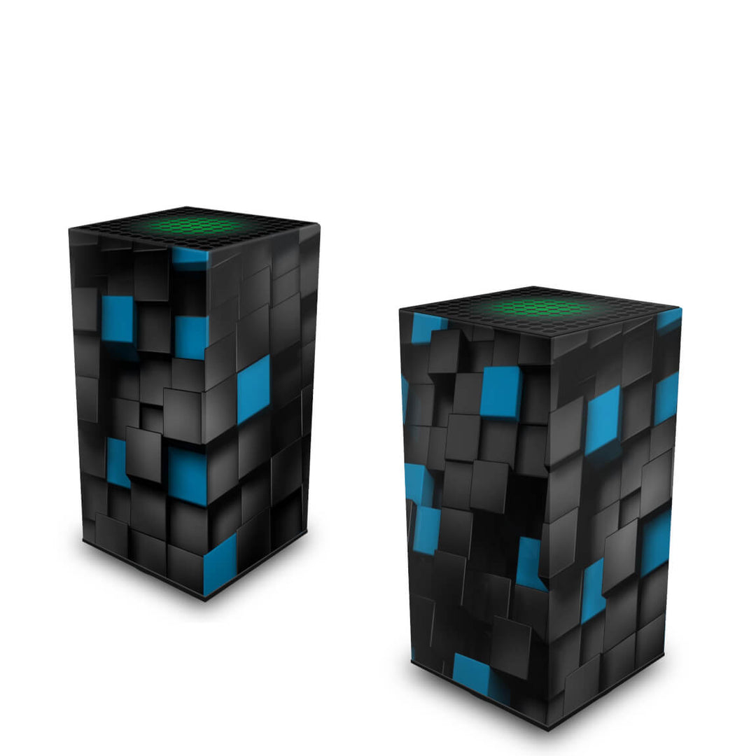 Capa Anti Poeira Xbox Series X Vertical - Cubos - Pop Arte Skins - foto 2