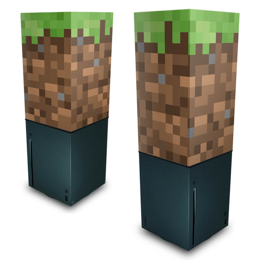 Xbox Series X Capa Anti Poeira Vertical - Minecraft