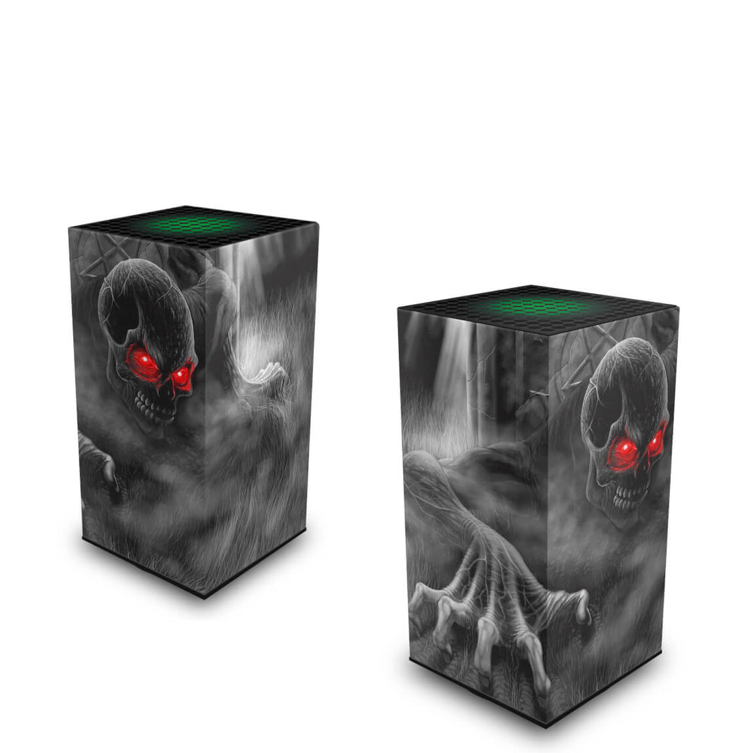 Capa Anti Poeira Xbox Series X Vertical - Caveira Skull - Pop Arte Skins - foto 2