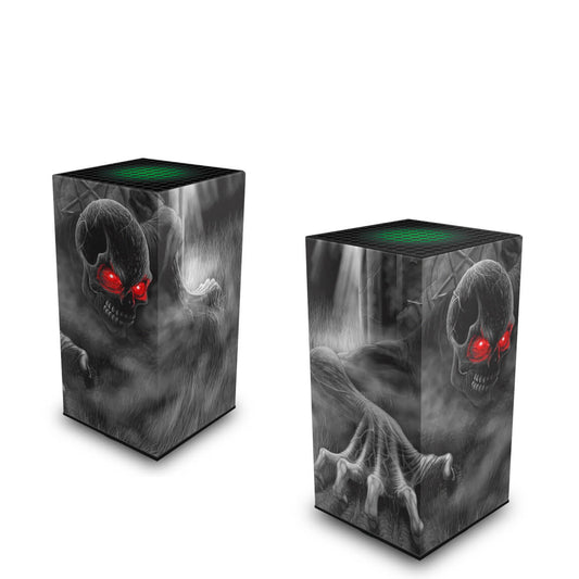 Xbox Series X Capa Anti Poeira Vertical - Caveira Skull