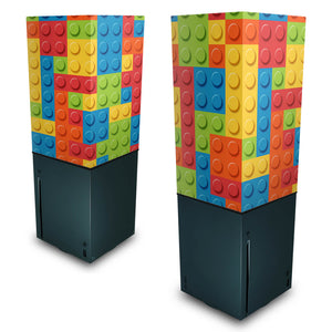 Capa Anti Poeira Xbox Series X Vertical - Lego Peça - Pop Arte Skins