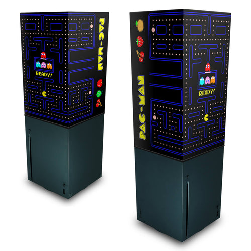 Capa Anti Poeira Xbox Series X Vertical - Pac Man