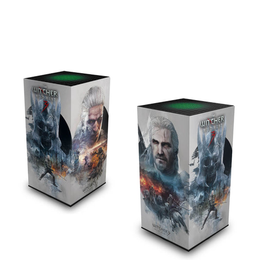 Xbox Series X Capa Anti Poeira Vertical - The Witcher 3