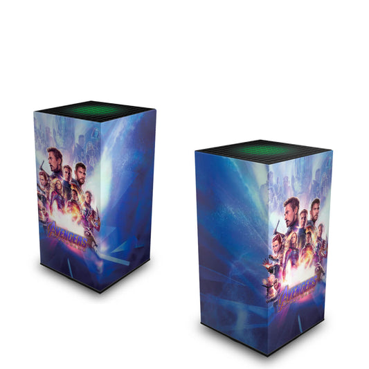 Xbox Series X Capa Anti Poeira Vertical - Vingadores Ultimato Endgame