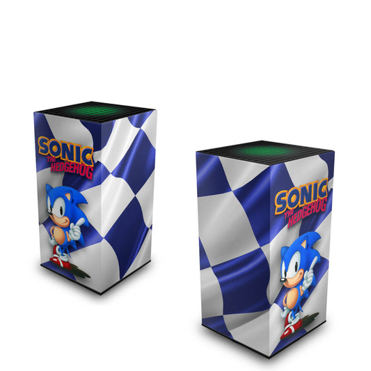 Xbox Series X Capa Anti Poeira Vertical - Sonic