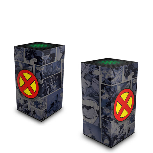 Xbox Series X Capa Anti Poeira Vertical - X-Men Comics