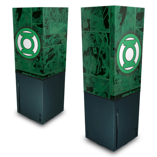 Xbox Series X Capa Anti Poeira Vertical - Lanterna Verde Comics