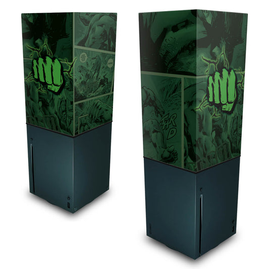 Xbox Series X Capa Anti Poeira Vertical - Hulk Comics