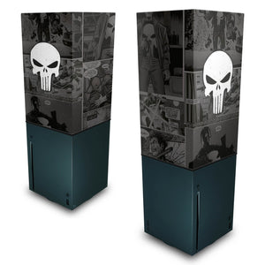 Capa Anti Poeira Xbox Series X Vertical - The Punisher Justiceiro Comics - Pop Arte Skins