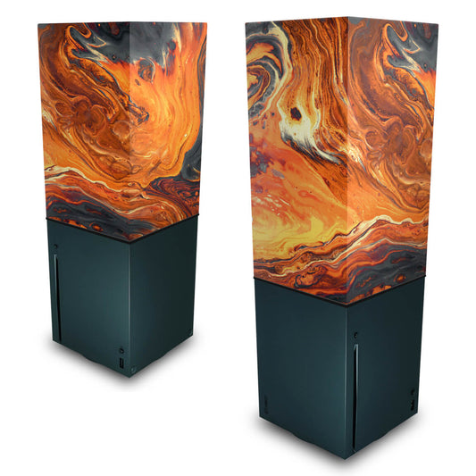 Xbox Series X Capa Anti Poeira Vertical - Abstrato #95