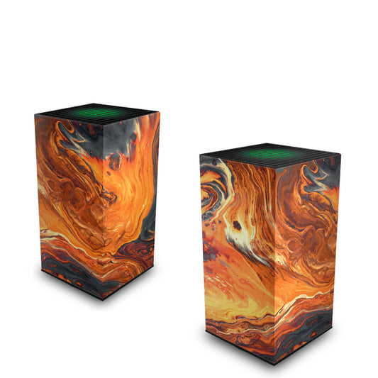 Xbox Series X Capa Anti Poeira Vertical - Abstrato #95